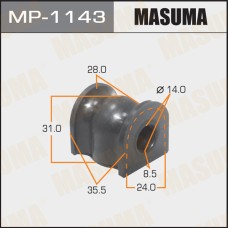 Втулка стабилизатора Honda Accord (CL, CM) 03-08 заднего MASUMA MP-1143