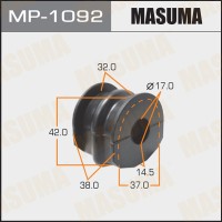 Втулка стабилизатора Nissan Qashqai (J10) 06-, X-Trail (T31,T32) 07- заднего D=17 MASUMA MP-1092