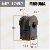 Втулка стабилизатора Nissan Qashqai (J11) 13-17 переднего MASUMA MP-1252