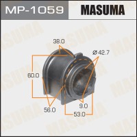 Втулка стабилизатора Toyota Land Cruiser (J200) 07- переднего D= 42.7 MASUMA MP-1059