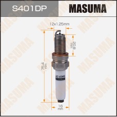Свеча зажигания MASUMA Double Platinum (PKER7A8EGS)