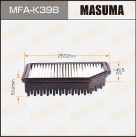 Фильтр воздушный Kia Soul II 15- Masuma MFA-K398