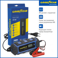 Зарядное устройство Goodyear 6/12 В 6 А для АКБ емкостью 3-150Ah зимний режим заряда CH-6A