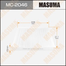 Фильтр салона AC401J MASUMA (1/40)