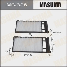 Фильтр салона AC-203E MASUMA (1/40)