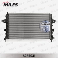 Радиатор MILES ACRB031 OPEL ASTRA H 1.6/1.8 04-