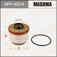 Фильтр топливный Toyota Hilux 11-, Fortuner 09-; Mitsubishi L200 14- элемент MASUMA MFF-4204