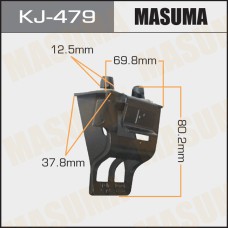 Клипса MASUMA KJ-479 упаковка 2 шт.