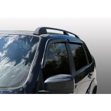 Дефлекторы на боковые стекла Chevrolet Niva накладные неломающиеся 4 шт. Voron Glass ДЕФ00274