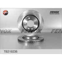 Диск тормозной FENOX TB219236 VW T5 задн 294*21,9