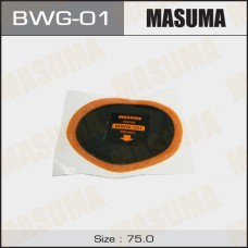 Заплатка кордовая для боковых порезов D=74 мм 2 слоя корда MASUMA BWG-01