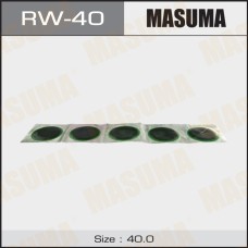 Заплатки для камер D=40 мм холодная вулканизация 20 шт. MASUMA RW-40