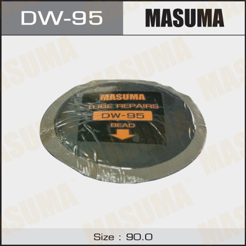 Заплатки для камер D=90 мм холодная вулканизация 5 шт. MASUMA DW-95