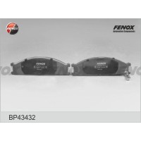 Колодки тормозные FENOX BP43432 Nissan Terrano2.4i-3.0i/2.7TD 87-93/Urvan 2.0-2.5D 87>, Navara (D21)Navara бор