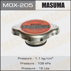 Крышка радиатора MASUMA 1.1 kg/cm2 MAZDA ELF. TITAN. 4HF1. 4HG1 MOX205