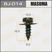 Саморез 6 x 16 мм 10 шт. MASUMA BJ014