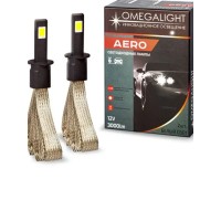 Светодиод Omegalight OLLEDHB3AERO Лампа LED Omegalight Aero HB3 3000lm (1шт)
