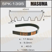 Ремень поликлиновый 5PK1395 MASUMA