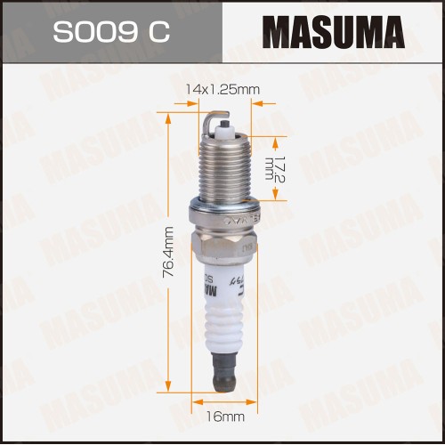 Свеча зажигания MASUMA BKR5EY-11 (2355)