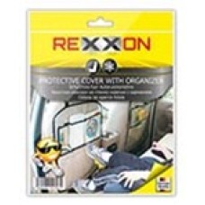 Защита спинки переднего сиденья Rexxon 60 х 45 см с карманами