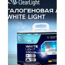 Лампа ClearLight MLH4WL H4 60/55W WhiteLight полный эффект ксенона, 4300 К (к-кт 2 шт)