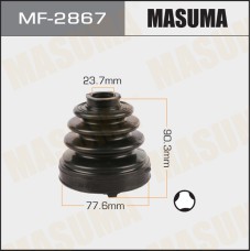 Пыльник ШРУС Suzuki Grand Vitara 07- 77,6 x 90.3 x 23.7 резина Masuma MF-2867