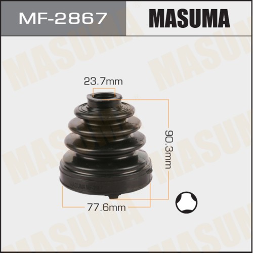 Пыльник ШРУС Suzuki Grand Vitara 07- 77,6 x 90.3 x 23.7 резина Masuma MF-2867