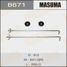 Крепление для АКБ L=250мм Masuma B671