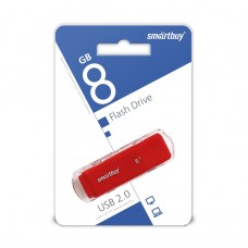 Флэш USB 8Gb Smart Buy Dock Red