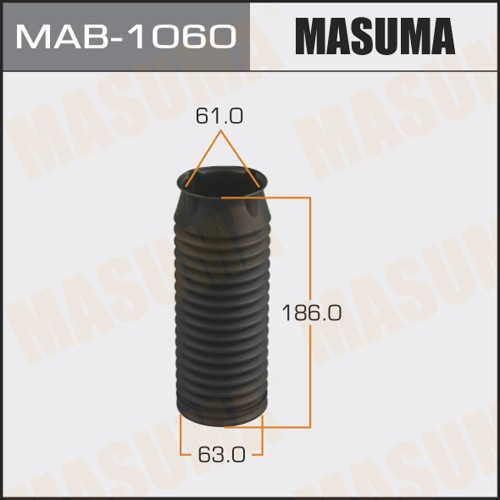 Пыльник амортизатора Mitsubisi Galant 03- заднего пластик MASUMA MAB-1060
