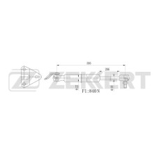 Амортизатор багажника ZEKKERT GF2063 Hyundai Starex/H1 07-