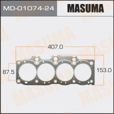 Прокладка ГБЦ Toyota Caldina, Camry 91-98, Corona 92- (3SFE) графит 1,60 MASUMA MD-01074-24