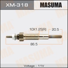 Свеча накала MASUMA Mitsubishi (4D56) Delica; Hyundai; Kia XM-318