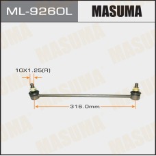 Стойка стабилизатора Honda Fit/Jazz (GD) 02-08 переднего MASUMA левая ML-9260L
