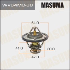 Термостат Mitsubishi Pajero 97-, Pajero Sport 98- MASUMA WV64MC-88