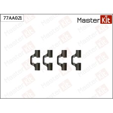 Комплект установочный тормозных колодок MASTERKIT 77AA021 77AA021 VW GOLF IV-97->05