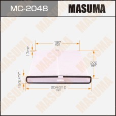 Фильтр салона Mazda 3 (BM) 13-, 6 (GJ) 13-, CX-5 13- MASUMA MC2048