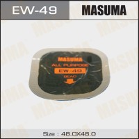 Заплатки кордовые универсальные 48 x 48 мм 5 шт. MASUMA EW-49
