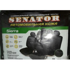 Чехлы Senator Sierra 11 пр. кожа 6 молний карман серые SL041162