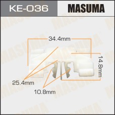 Клипса MASUMA KE-036 упаковка 10 шт.