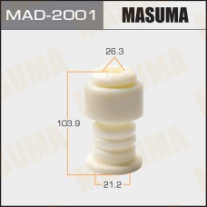 Отбойник амортизатора MASUMA 21.2 x 26.3 x 103.9 X-Trail, Qashqai/T32, J11E MAD-2001