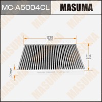 Фильтр салона MASUMA MCA5004CL угольный FORD/ FIESTA/ V1400, V1600 08- (1/40)