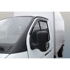 Дефлекторы на боковые стекла ГАЗ Gazel фургон накладные 2 шт. Voin
