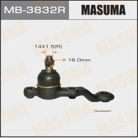 Шаровая опора Toyota Chaser, Cresta, Crown, Mark II 95-02 MASUMA правая MB-3832R
