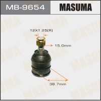 Шаровая опора Mazda 6 (GH) 08-12, Atenza 08-12 верхняя MASUMA MB-9654
