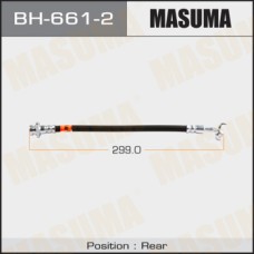 Шланг тормозной Infiniti G 06-, M 06- задний MASUMA левый BH6612