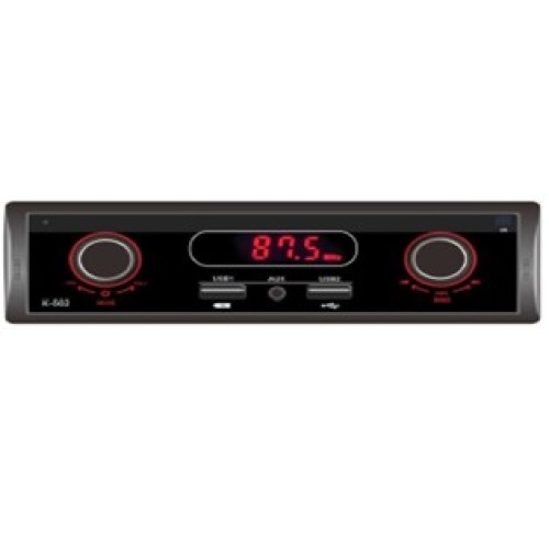 Автопроигрыватель Phantom DA-1003 Radio/USB/SD/FM/BT/красный LED дисплей несъемная панель DA-1003