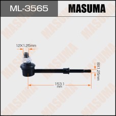 Стойка стабилизатора Toyota land Cruiser Prado (J90) 96-02, 4Runner 95-02 заднего Masuma ML-3565