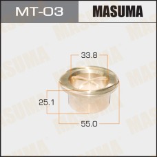 Втулка ступицы Toyota Land Cruiser (J80), 4Runner поворотного кулака бронзовая MASUMA MT-03