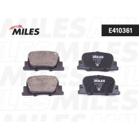 Колодки тормозные Toyota Camry V20 2.2-3.0 96-01, V30 2.4-3.0 01- задние Low-metallic Miles E410361